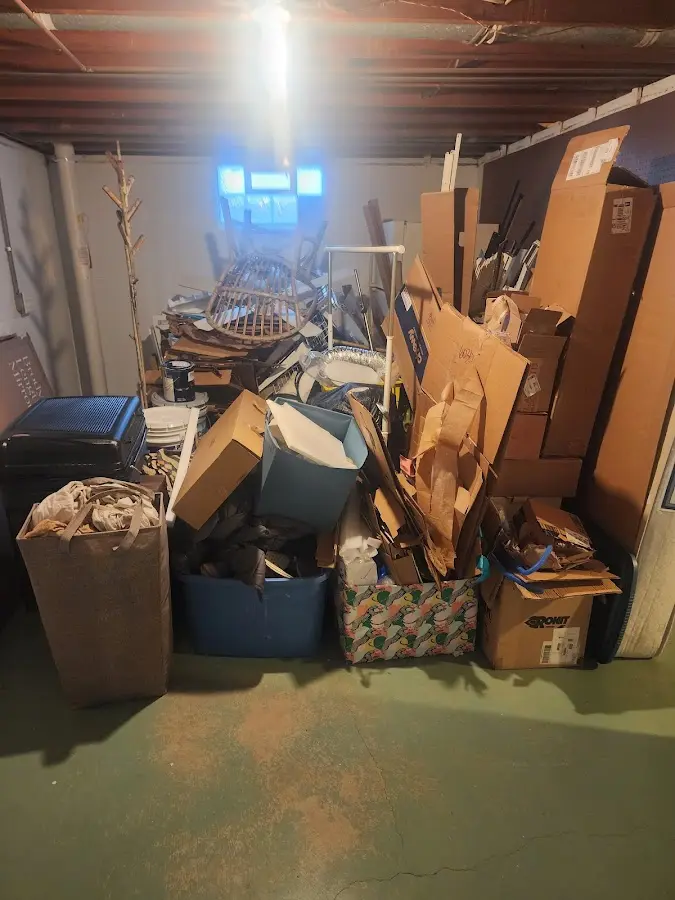 Roll-off dumpster container at job site for Roll Off Dumpster Rental in Dyersburg